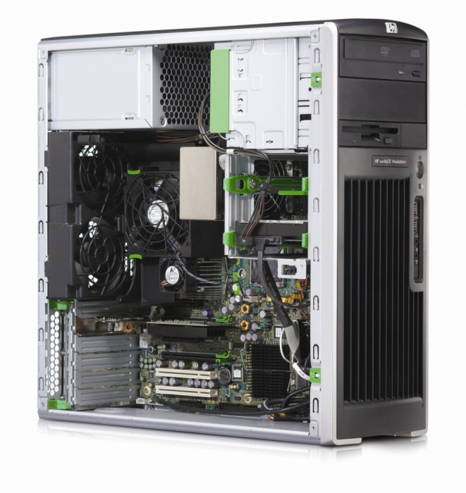 للبيع hp xw6600 workstation كاش 12