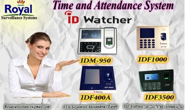 أحدث أجهزة  الحضور والانصراف ماركة ID WATCHER 