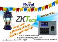 بمناسبة شهر رمضان الكريم أجهزة حضور وانصراف ماركة ZKTECOموديلX628-TC