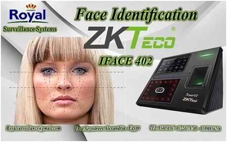  ZKTeco  للتعرف على الوجه والبصمة و الكارت للشركات IFace 402
