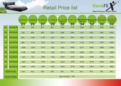 price list