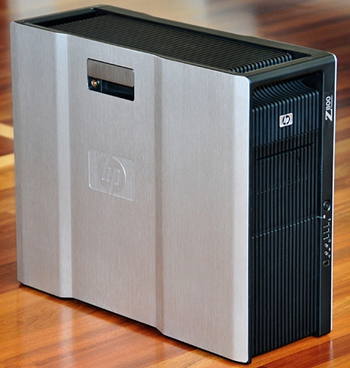 hp z800 workstation cache 16mb عملاق الجرافيك والرندر