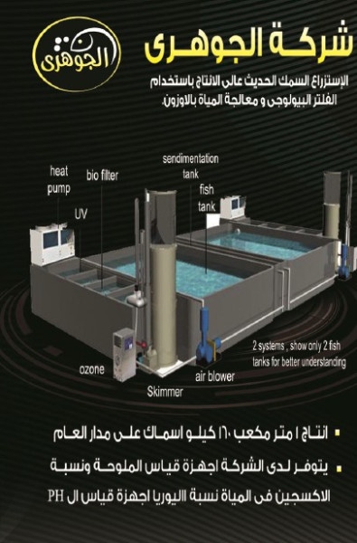  الاستزراع السمكى من شركة الجوهرى