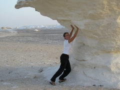 White desert