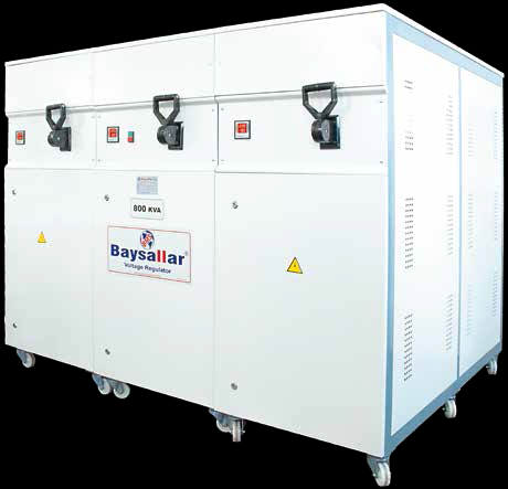 from 1000 KVA to 5000 KVA