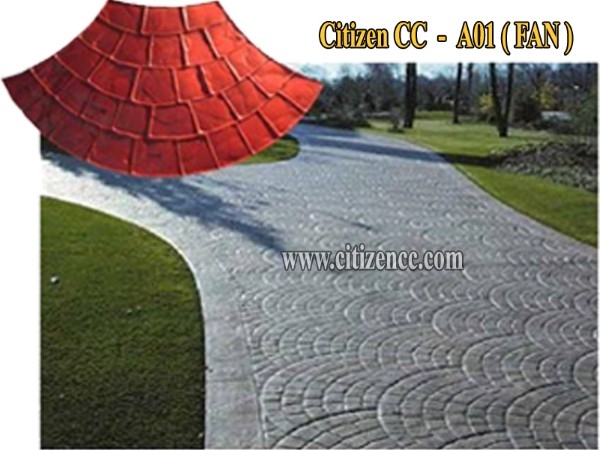 توريد وتنفيذ منتجات الخرسانة المطبوعةstamped concrete