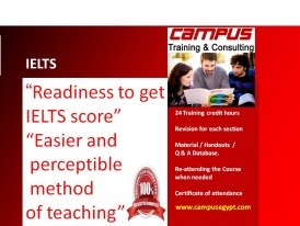 IELTS COURSE CAMPUS EGY