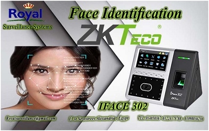  نظام حضور وانصراف ZKTeco للتعرف على الوجه والبصمة و الكارت للشركات 